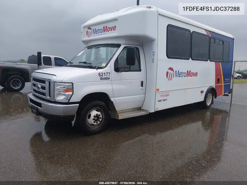 2018 Ford E-450 Cutaway VIN: 1FDFE4FS1JDC37288 Lot: 45570857