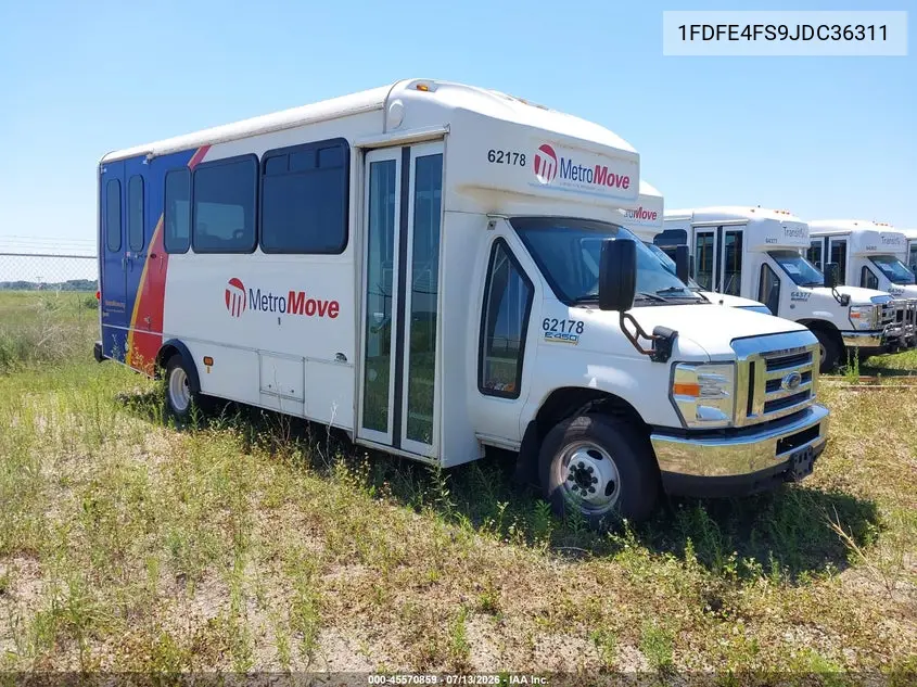 2018 Ford E-450 Cutaway VIN: 1FDFE4FS9JDC36311 Lot: 45570859