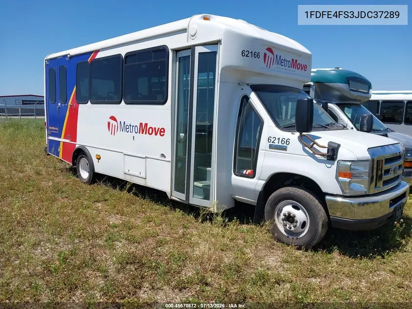 2018 Ford E-450 Cutaway VIN: 1FDFE4FS3JDC37289 Lot: 45570872