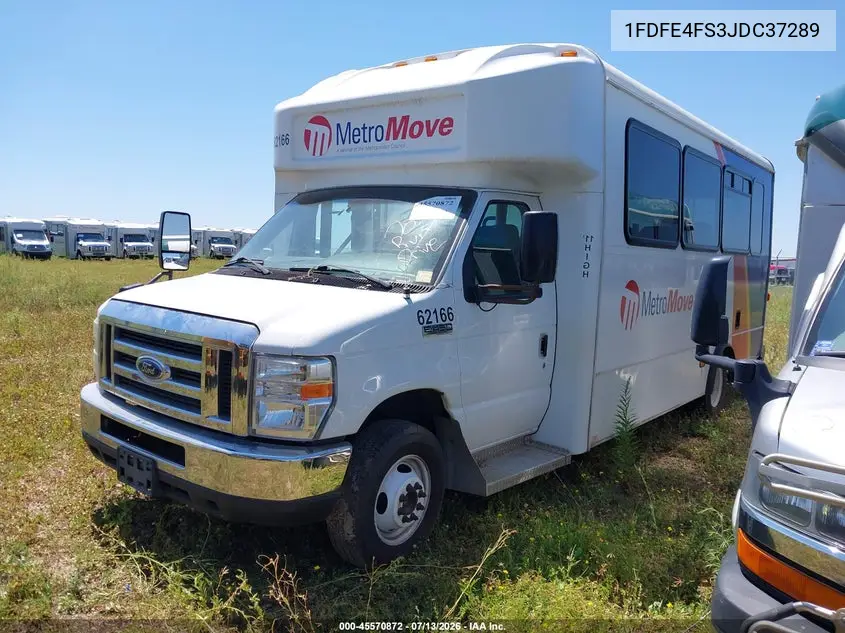 2018 Ford E-450 Cutaway VIN: 1FDFE4FS3JDC37289 Lot: 45570872
