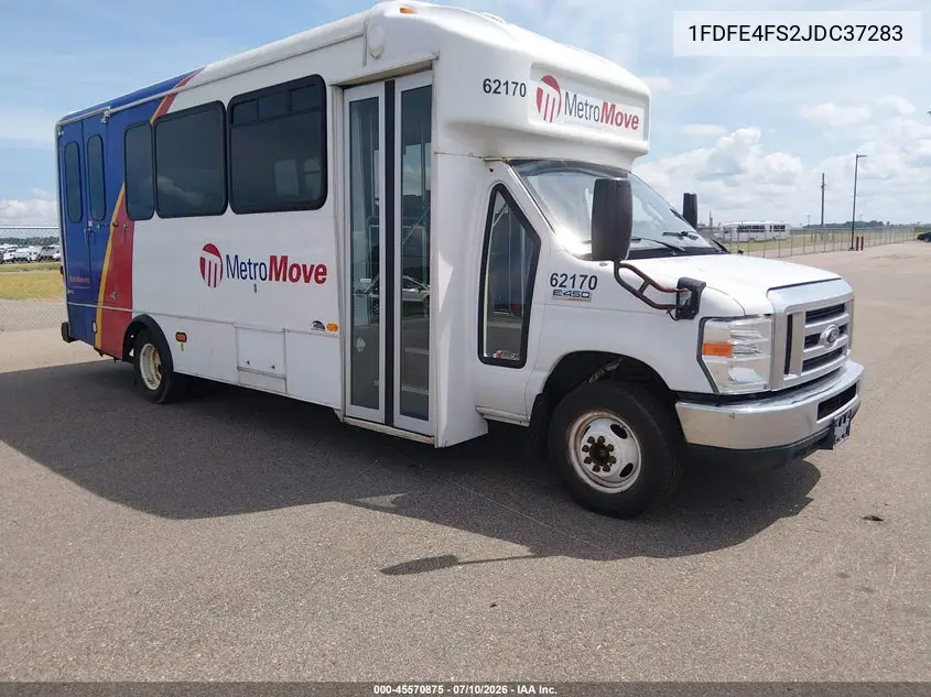 2018 Ford E-450 Cutaway VIN: 1FDFE4FS2JDC37283 Lot: 45570875