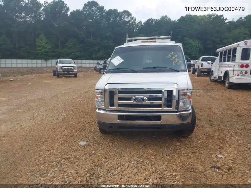 2018 Ford E-350 Cutaway VIN: 1FDWE3F63JDC00479 Lot: 45592491