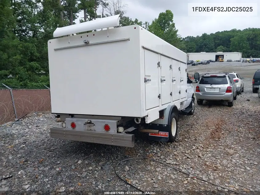 2018 Ford E-450 Cutaway VIN: 1FDXE4FS2JDC25025 Lot: 45617699