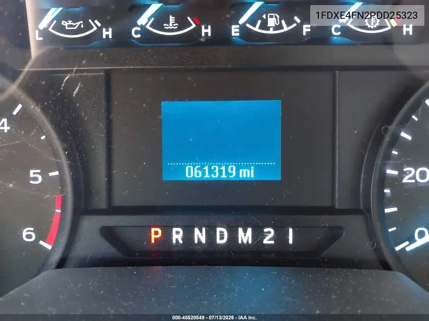 2023 Ford E-450 Cutaway VIN: 1FDXE4FN2PDD25323 Lot: 45520549