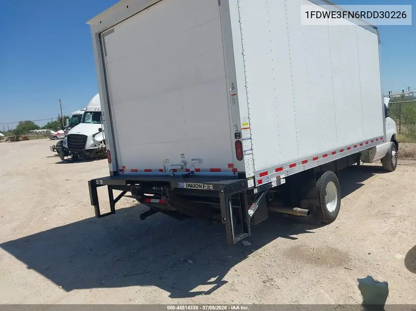 2024 Ford E-350 Cutaway VIN: 1FDWE3FN6RDD30226 Lot: 45514338