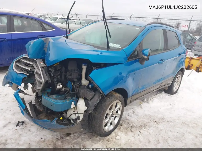 MAJ6P1UL4JC202605 2018 Ford Ecosport Se