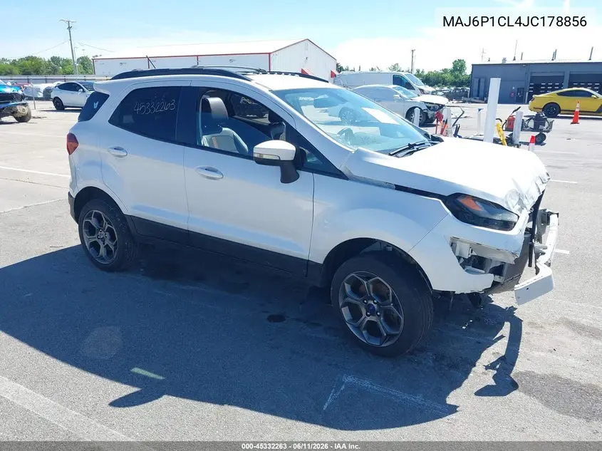 2018 Ford Ecosport Ses VIN: MAJ6P1CL4JC178856 Lot: 45332263