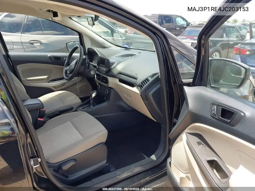 2018 Ford Ecosport S VIN: MAJ3P1RE4JC203153 Lot: 45337289