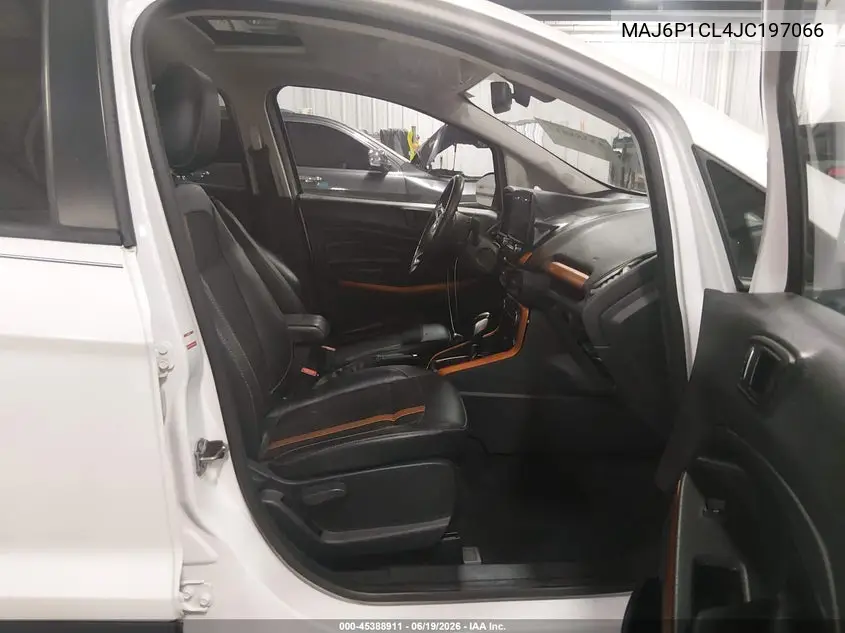 2018 Ford Ecosport Ses VIN: MAJ6P1CL4JC197066 Lot: 45388911