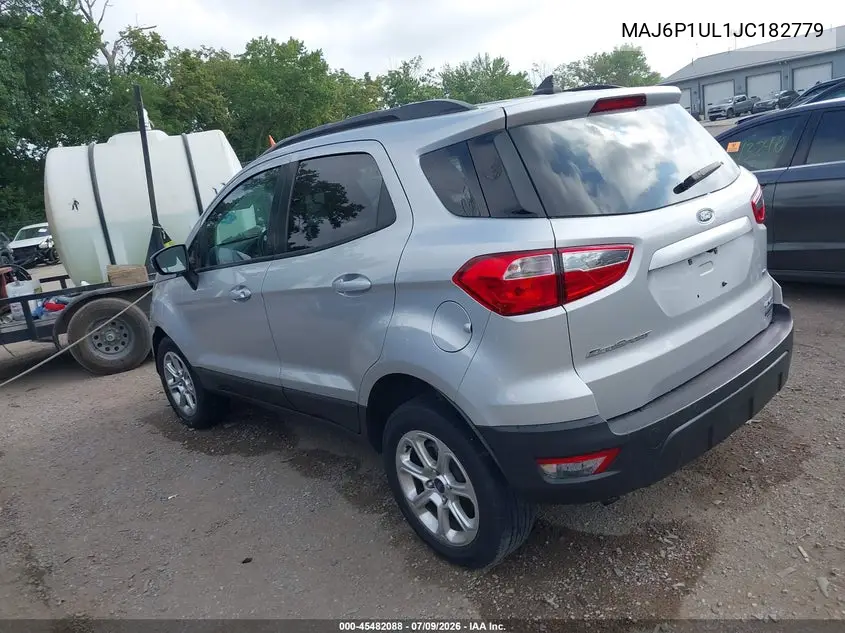 2018 Ford Ecosport Se VIN: MAJ6P1UL1JC182779 Lot: 45482088