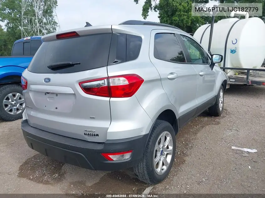 2018 Ford Ecosport Se VIN: MAJ6P1UL1JC182779 Lot: 45482088