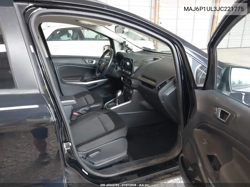 2018 Ford Ecosport Se VIN: MAJ6P1UL3JC221775 Lot: 45542753