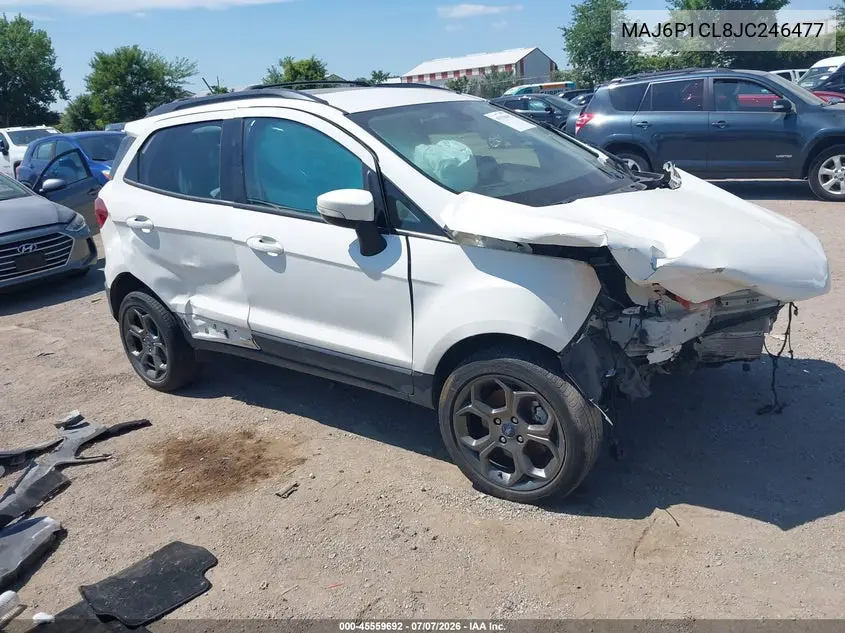 2018 Ford Ecosport Ses VIN: MAJ6P1CL8JC246477 Lot: 45559692