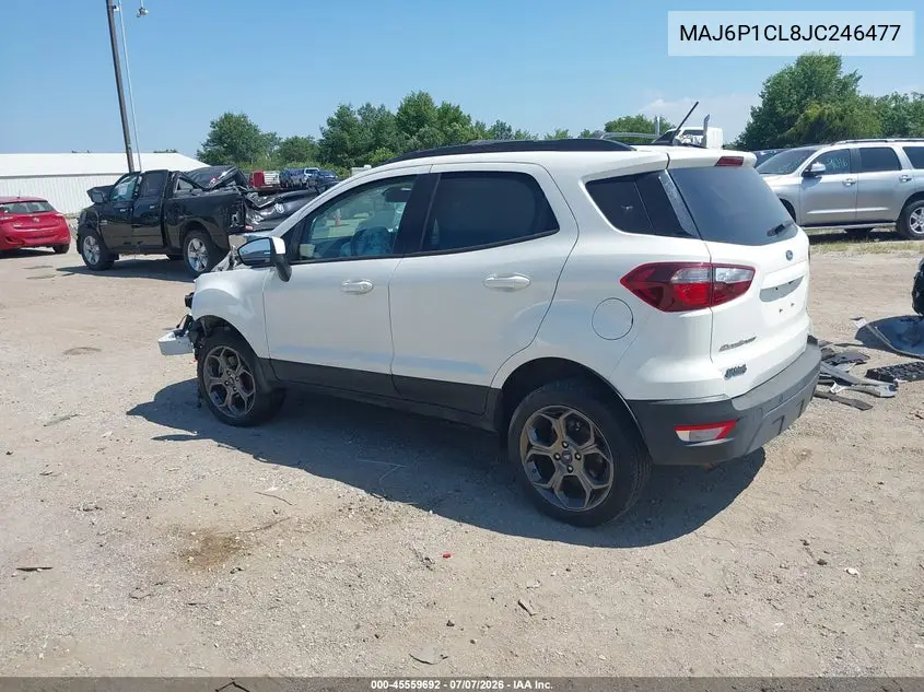 2018 Ford Ecosport Ses VIN: MAJ6P1CL8JC246477 Lot: 45559692