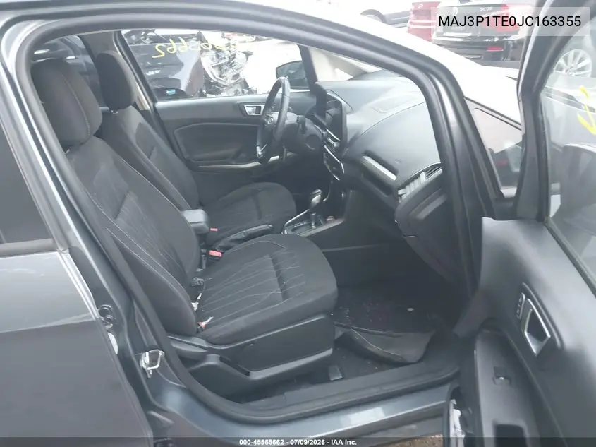 2018 Ford Ecosport Se VIN: MAJ3P1TE0JC163355 Lot: 45565662