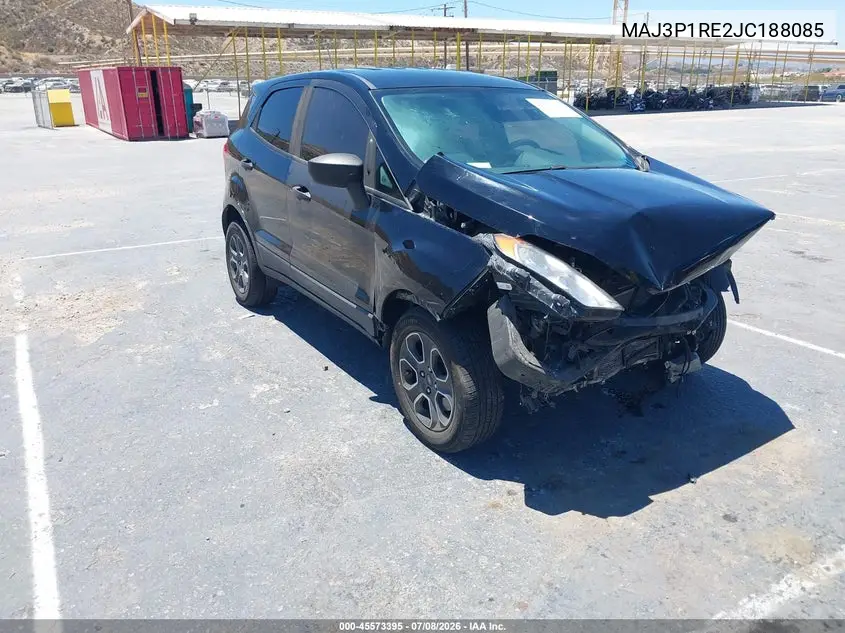 2018 Ford Ecosport S VIN: MAJ3P1RE2JC188085 Lot: 45573395