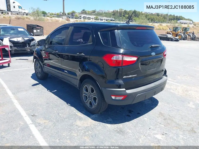 2018 Ford Ecosport S VIN: MAJ3P1RE2JC188085 Lot: 45573395