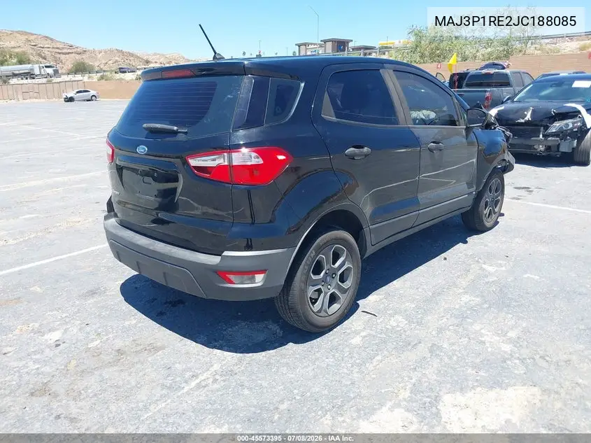2018 Ford Ecosport S VIN: MAJ3P1RE2JC188085 Lot: 45573395