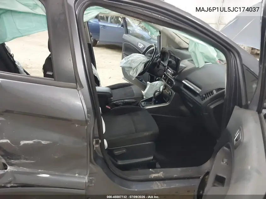2018 Ford Ecosport Se VIN: MAJ6P1UL5JC174037 Lot: 45587732