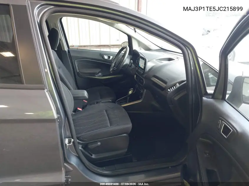 2018 Ford Ecosport Se VIN: MAJ3P1TE5JC215899 Lot: 45591486