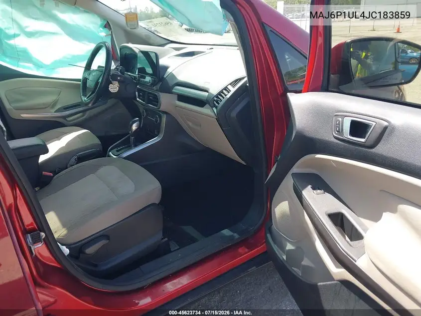 2018 Ford Ecosport Se VIN: MAJ6P1UL4JC183859 Lot: 45623734