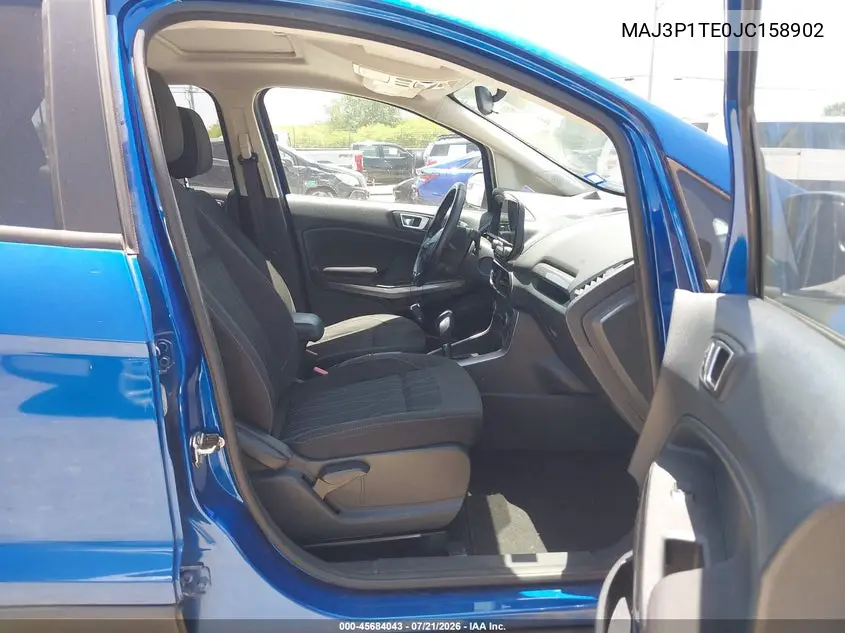 2018 Ford Ecosport Se VIN: MAJ3P1TE0JC158902 Lot: 45684043