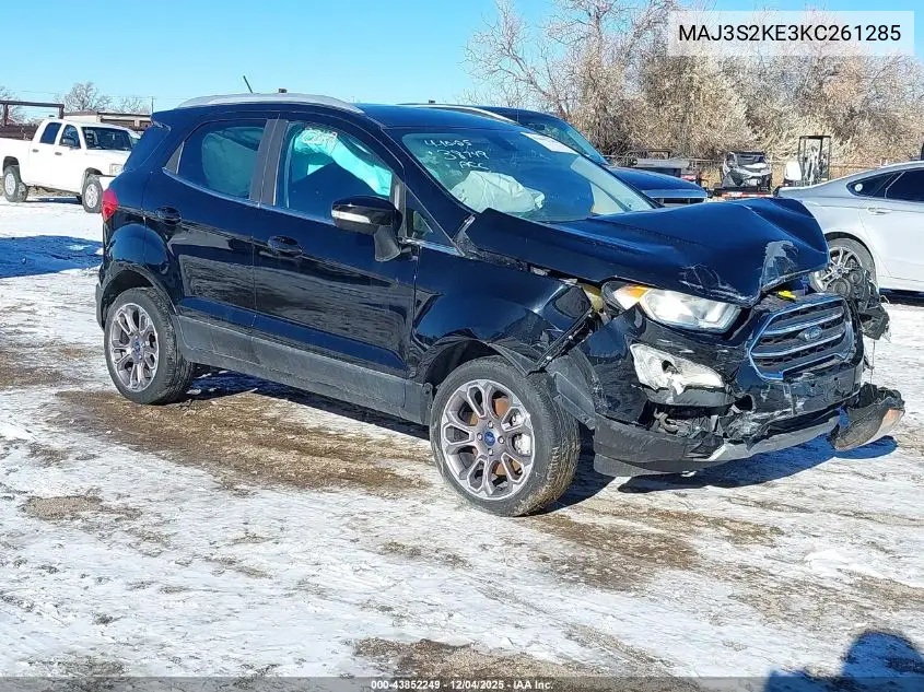 MAJ3S2KE3KC261285 2019 Ford Ecosport Titanium