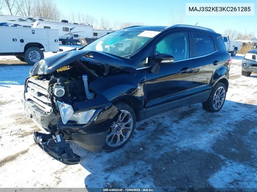 MAJ3S2KE3KC261285 2019 Ford Ecosport Titanium