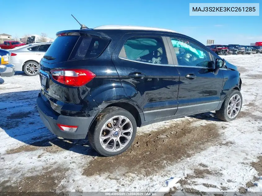 MAJ3S2KE3KC261285 2019 Ford Ecosport Titanium