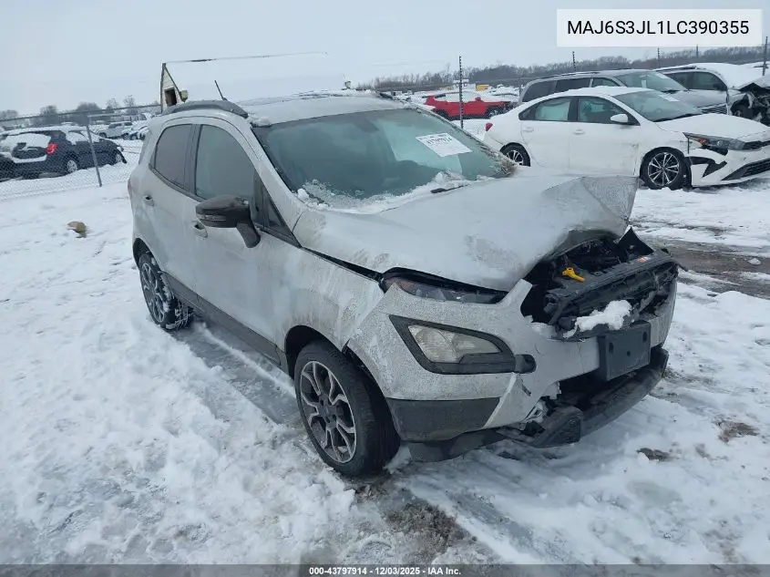 MAJ6S3JL1LC390355 2020 Ford Ecosport Ses
