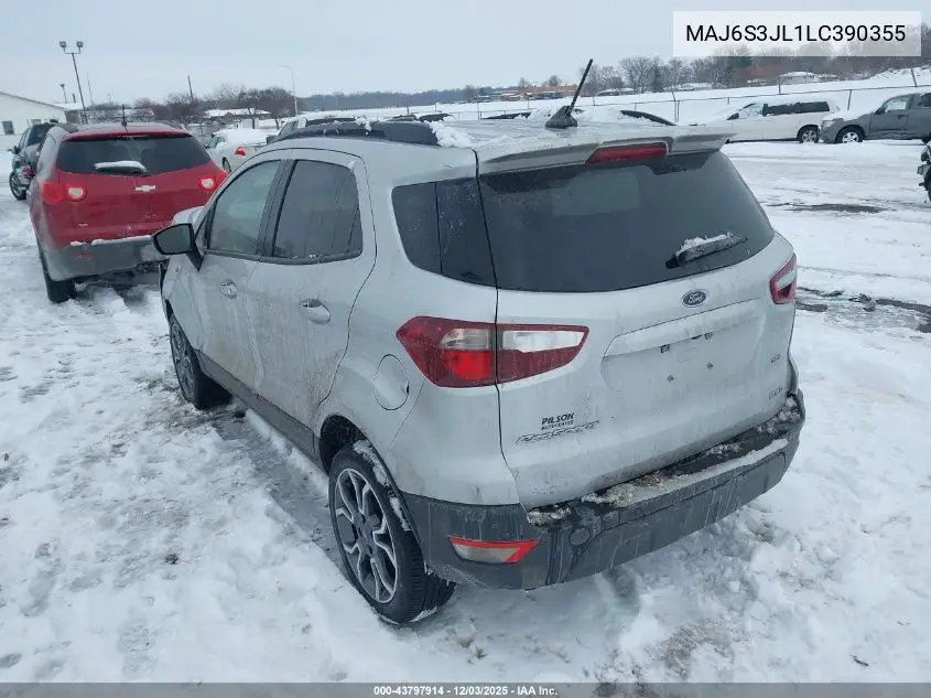 MAJ6S3JL1LC390355 2020 Ford Ecosport Ses