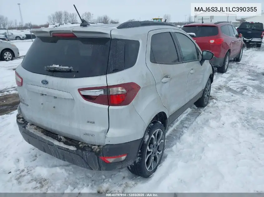 MAJ6S3JL1LC390355 2020 Ford Ecosport Ses