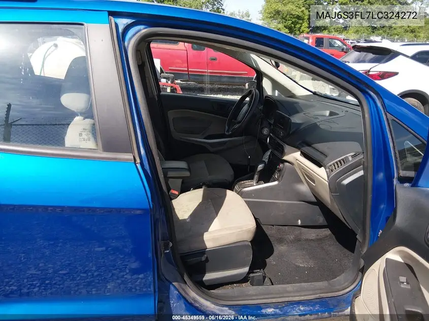 2020 Ford Ecosport S VIN: MAJ6S3FL7LC324272 Lot: 45349559