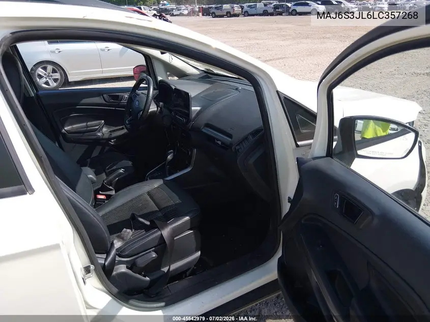 2020 Ford Ecosport Ses VIN: MAJ6S3JL6LC357268 Lot: 45542979