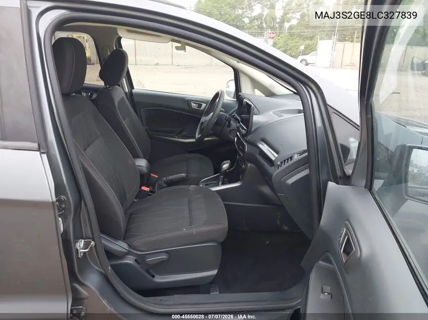 2020 Ford Ecosport Se VIN: MAJ3S2GE8LC327839 Lot: 45550028