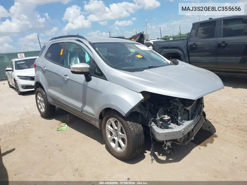 2020 Ford Ecosport Se VIN: MAJ3S2GE8LC355656 Lot: 45558896