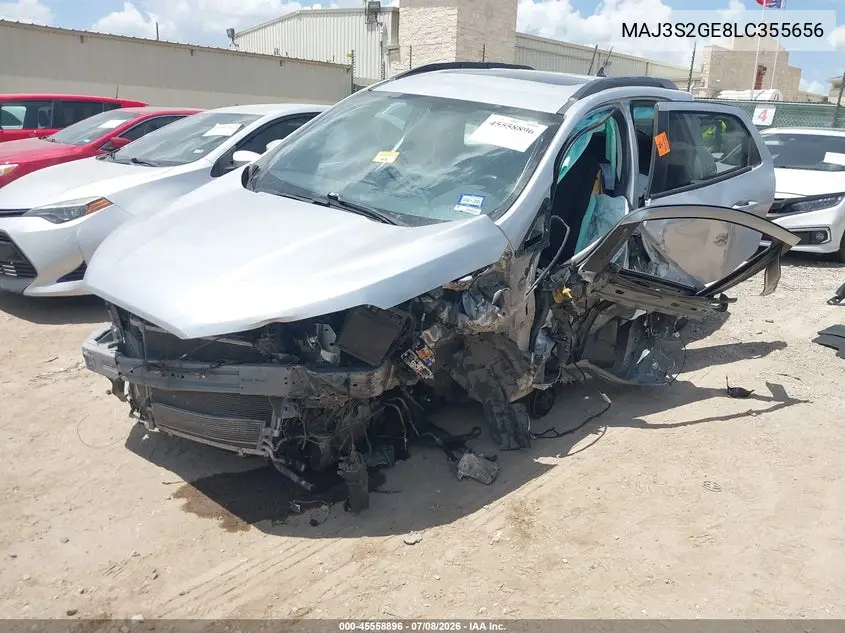 2020 Ford Ecosport Se VIN: MAJ3S2GE8LC355656 Lot: 45558896