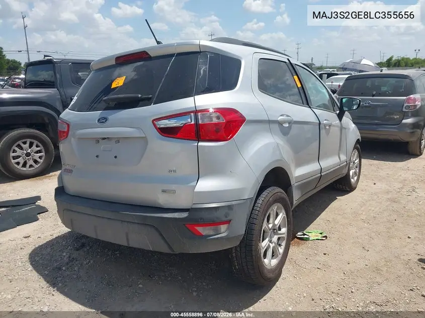 2020 Ford Ecosport Se VIN: MAJ3S2GE8LC355656 Lot: 45558896