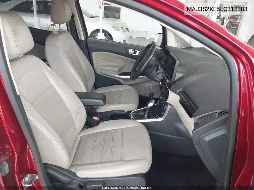 2020 Ford Ecosport Titanium VIN: MAJ3S2KE5LC312383 Lot: 45569588