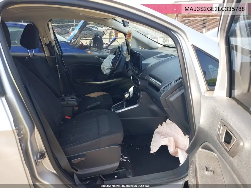 2020 Ford Ecosport Se VIN: MAJ3S2GE2LC335788 Lot: 45570829