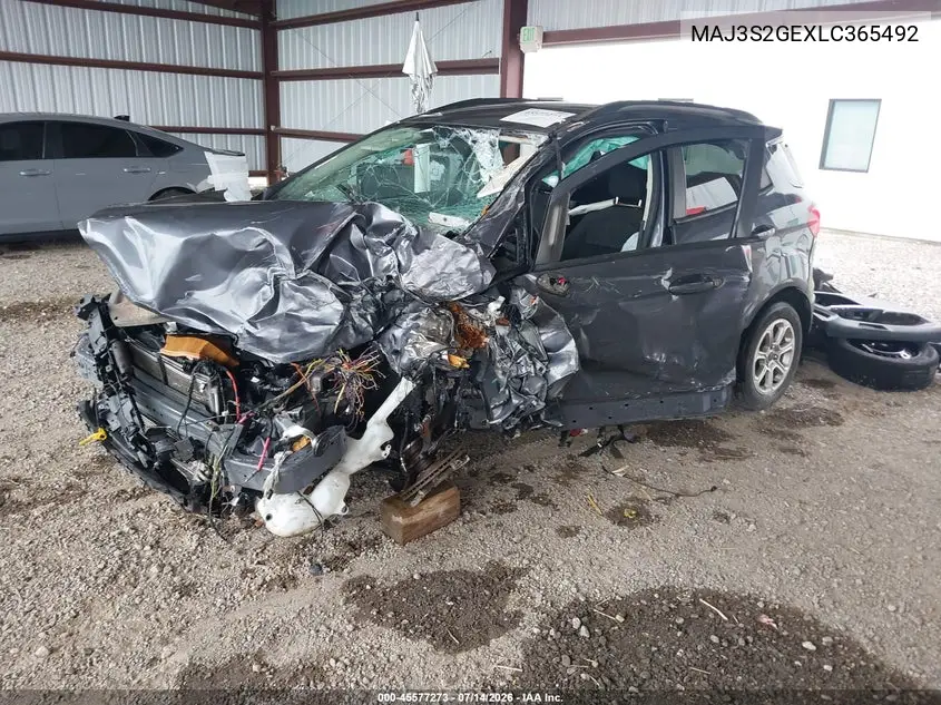 2020 Ford Ecosport Se VIN: MAJ3S2GEXLC365492 Lot: 45577273