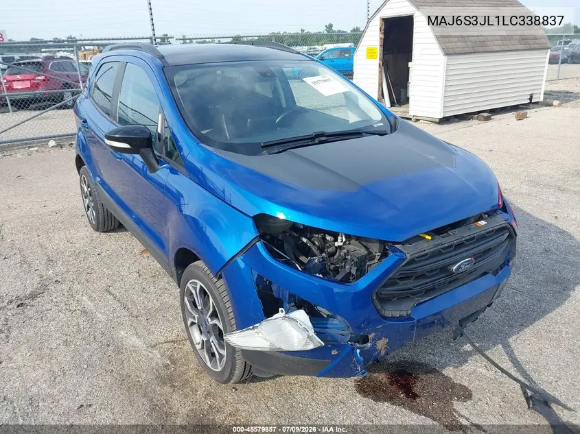 2020 Ford Ecosport Ses VIN: MAJ6S3JL1LC338837 Lot: 45579857