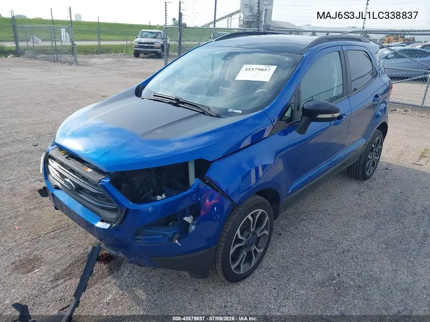 2020 Ford Ecosport Ses VIN: MAJ6S3JL1LC338837 Lot: 45579857