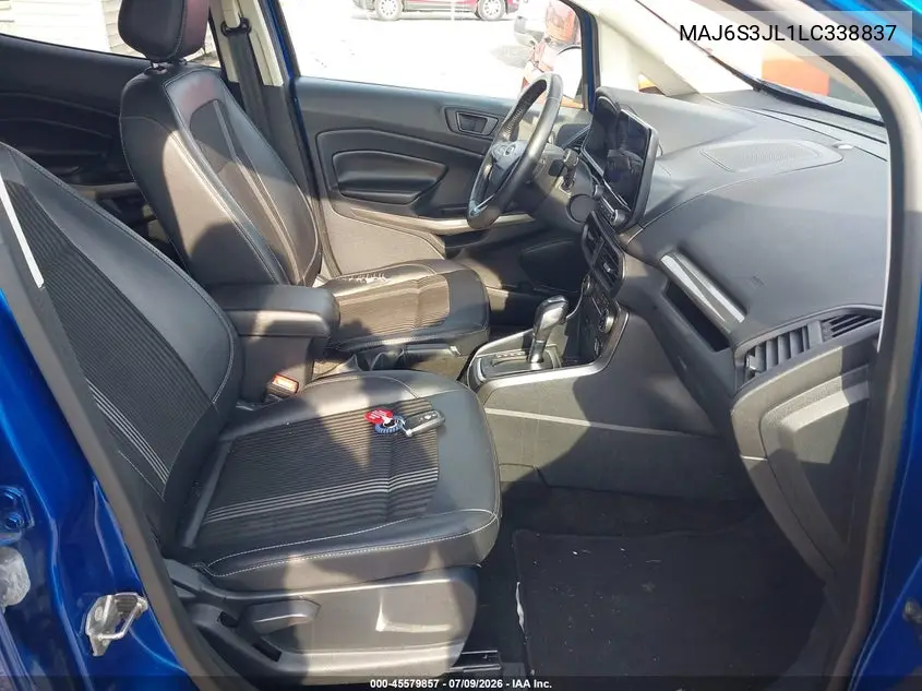 2020 Ford Ecosport Ses VIN: MAJ6S3JL1LC338837 Lot: 45579857