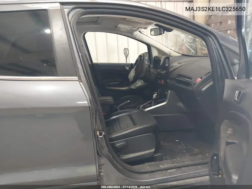 2020 Ford Ecosport Titanium VIN: MAJ3S2KE1LC325650 Lot: 45634503