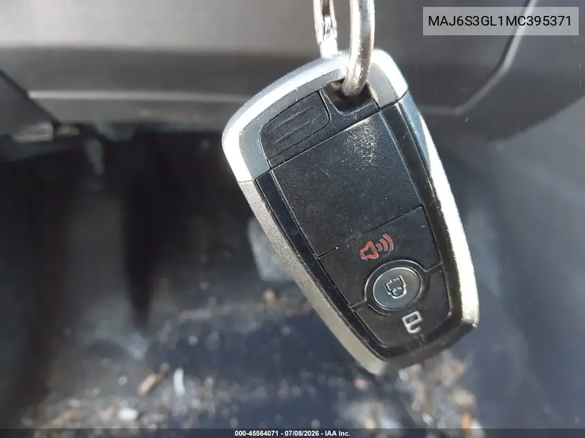 2021 Ford Ecosport Se VIN: MAJ6S3GL1MC395371 Lot: 45564071