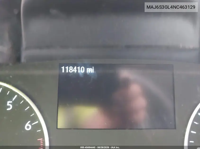 2022 Ford Ecosport Se VIN: MAJ6S3GL4NC463129 Lot: 45494440