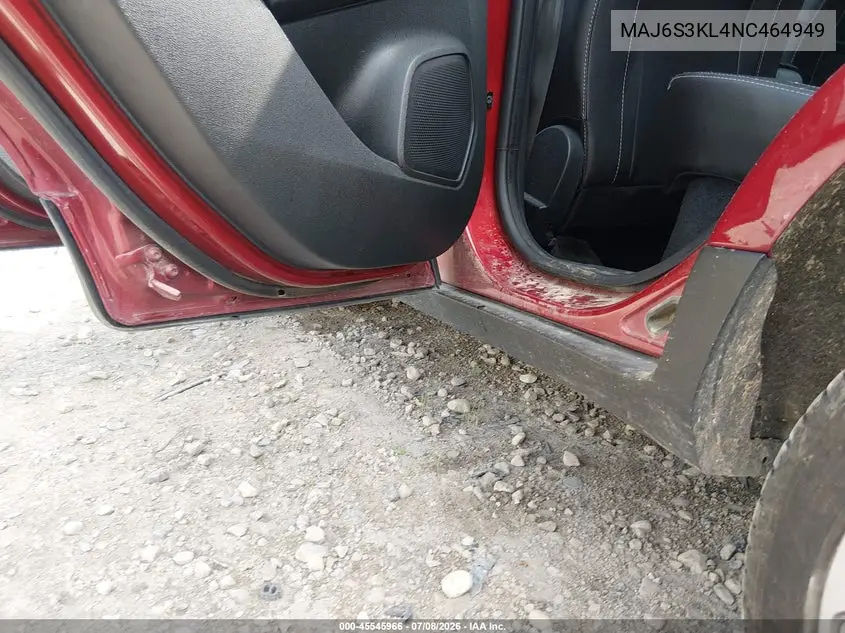 2022 Ford Ecosport Titanium VIN: MAJ6S3KL4NC464949 Lot: 45545966