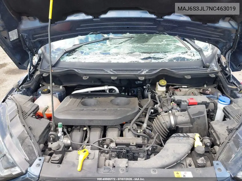 2022 Ford Ecosport Ses VIN: MAJ6S3JL7NC463019 Lot: 45565772
