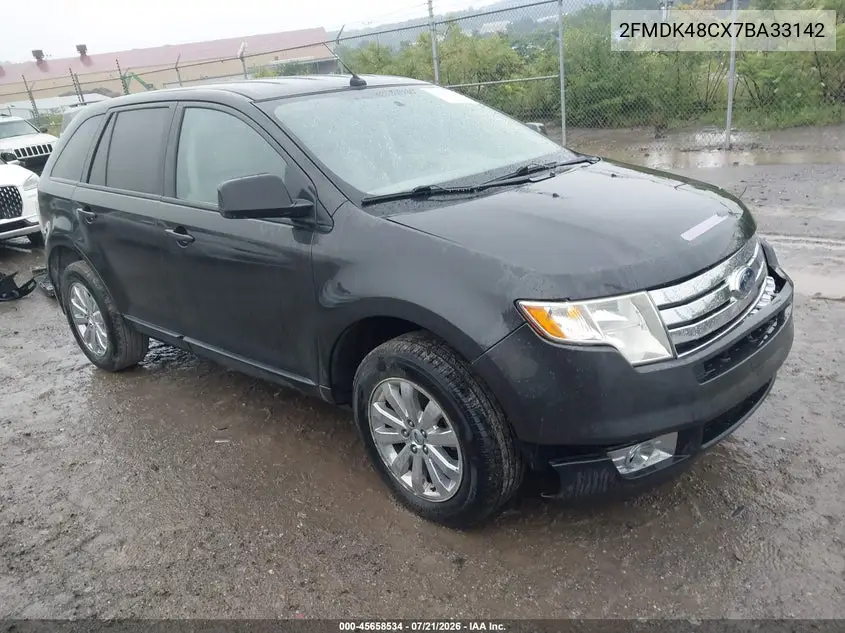 2007 Ford Edge Sel VIN: 2FMDK48CX7BA33142 Lot: 45658534